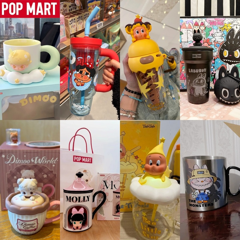 Coffee Tea Shop - แก้วเซรามิก POP MART Hirono DIMOO Lububu