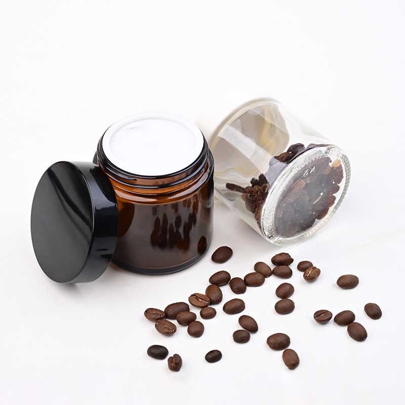 Coffee Leaves Tea - แบบพกพาถั่วกาแฟแก้ว 130 มลกันฝุ่นและกันความชื้นใช้สำหรับจัดเก็บผลไม้แห้ง,ใบชา,ผงกาแฟ