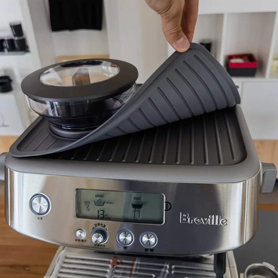 Breville Espresso Bes870 - แผ่นรองกาแฟซิลิโคนทำจาก870/880 Breville แผ่นรองกันฝุ่นกันลื่นอุปกรณ์เสริมสำหรับห้องครัว