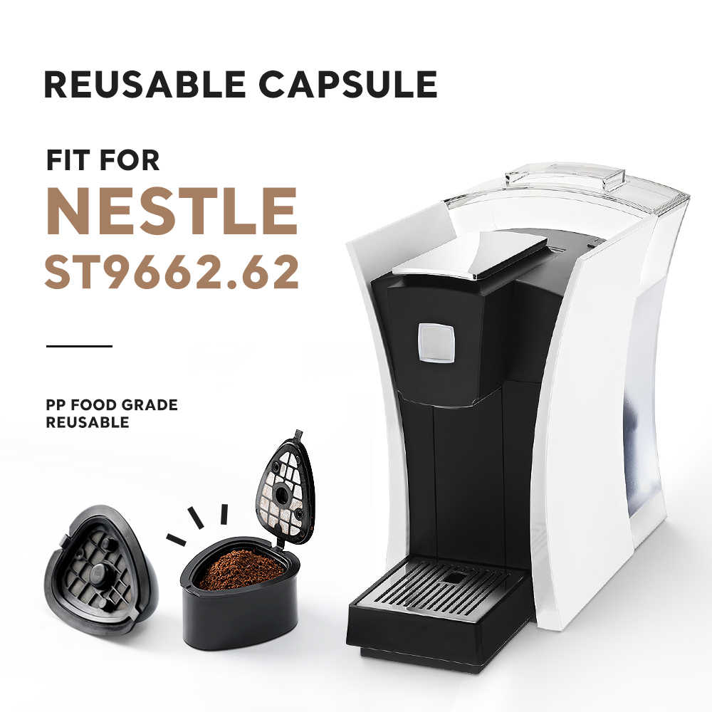Coffee Tea Machine For Home - แคปซูลชาเนสท์เล่แบบใช้ซ้ำได้สำหรับเครื่องชงชาพิเศษ T St9662 62Rd ตัวกรองกาแฟแบบเติมได้ แคปซูลสำหรับเครื่องชงชา