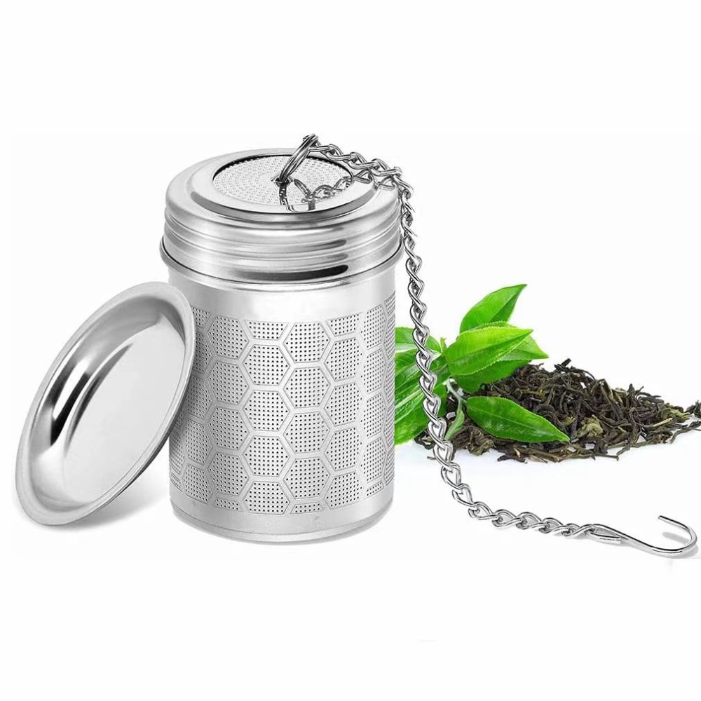 Tea Strainer Mesh - ที่กรองชาสแตนเลส 1 ชิ้น ตาข่ายละเอียด สำหรับชงชาใบ ชาดำ