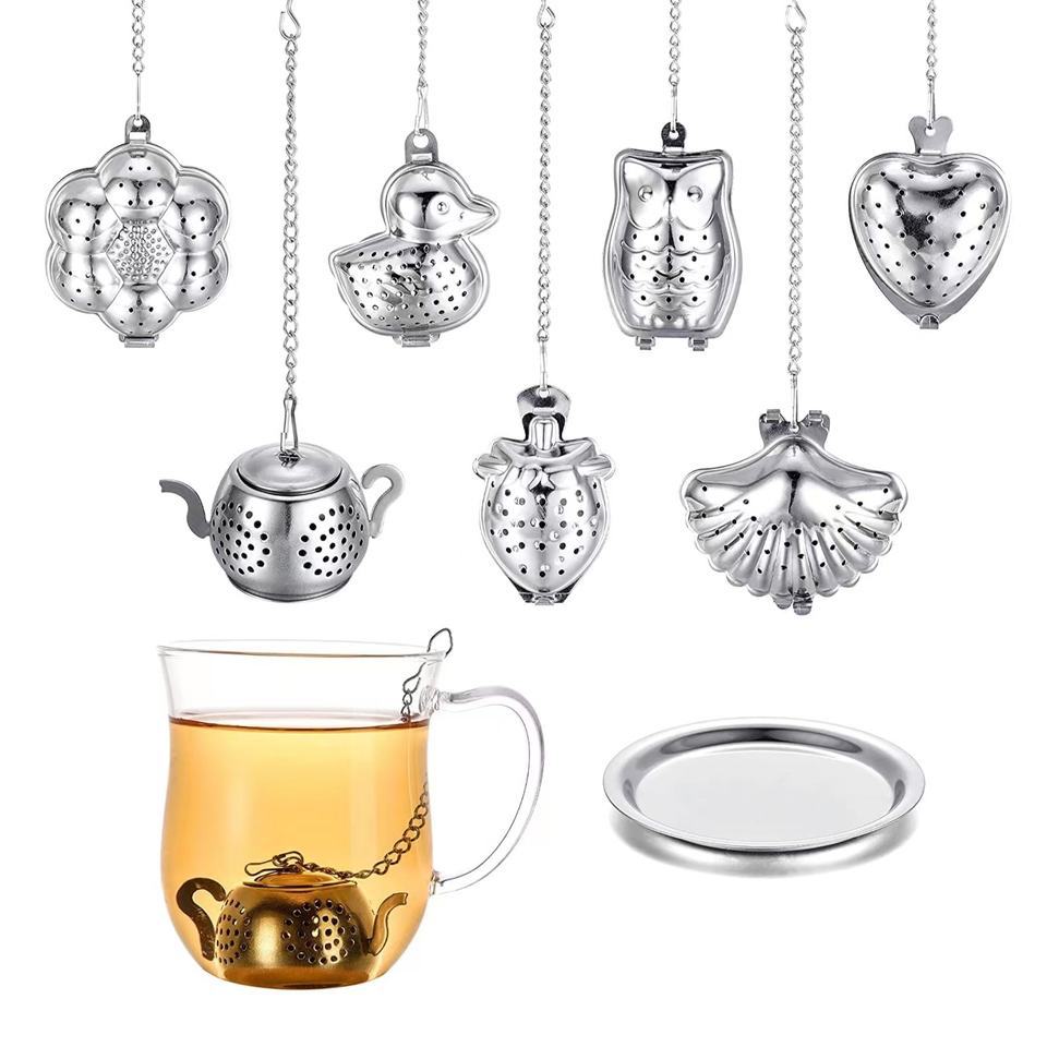 Tea Strainer Mesh - ที่กรองชา ที่กรองชาสแตนเลส ตาข่ายกรองละเอียดสําหรับชาหลวม