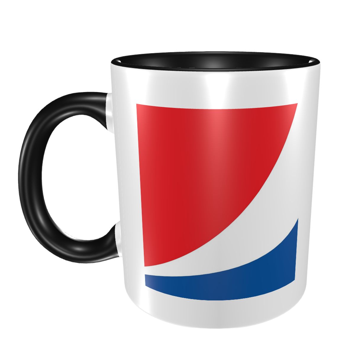 Coffee Tea Logo - แก้วเซรามิคลายโลโก้เป๊ปซี่แบบซูม แก้วกาแฟตลกๆ แก้วชา แก้วนม แก้วน้ำ ของขวัญสำหรับเพื่อน