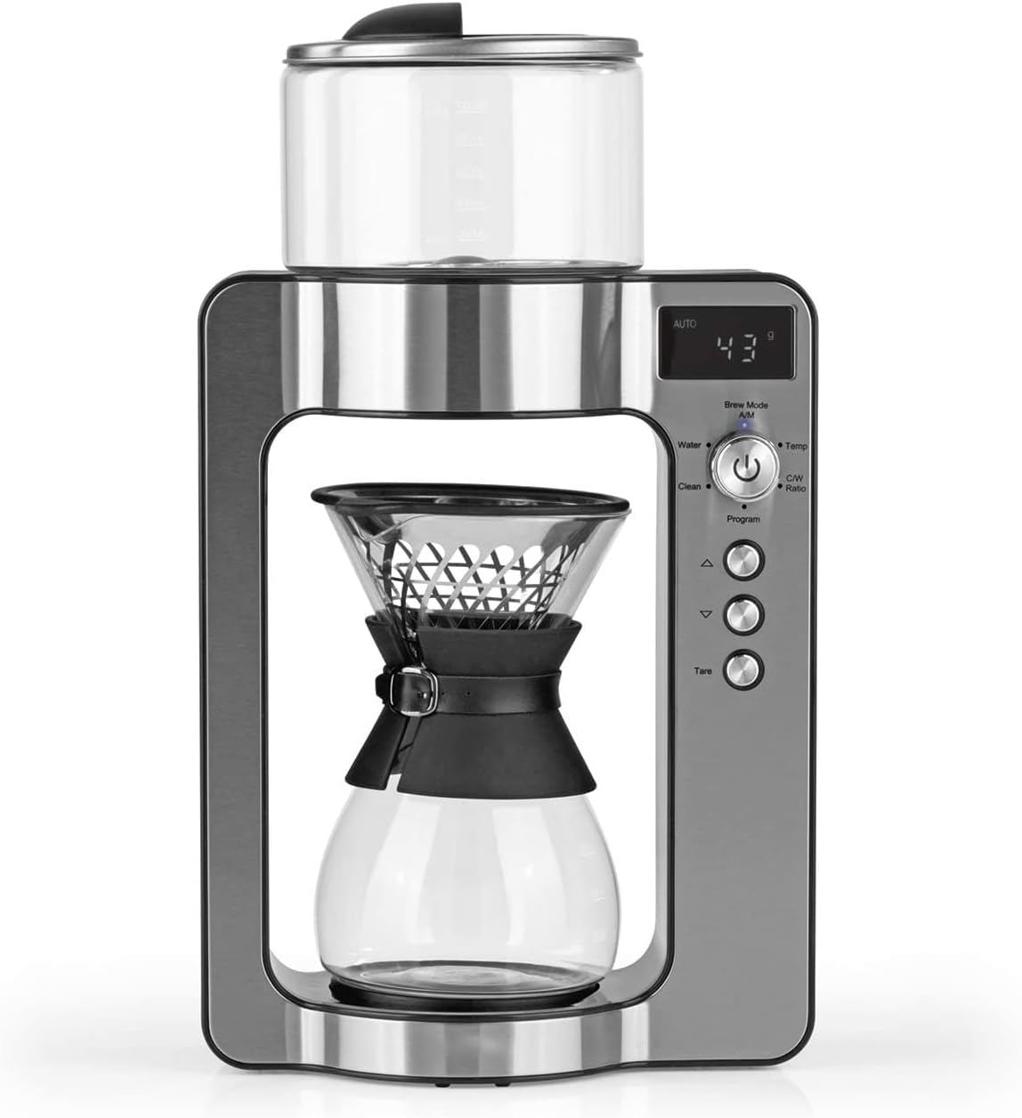 Coffee Tea Machine For Home - เครื่องชงชาและกาแฟอัตโนมัติอัจฉริยะแบบหยด สแตนเลส ใช้ได้ทั้งในบ้านและเชิงพาณิชย์ สำหรับโรงแรม