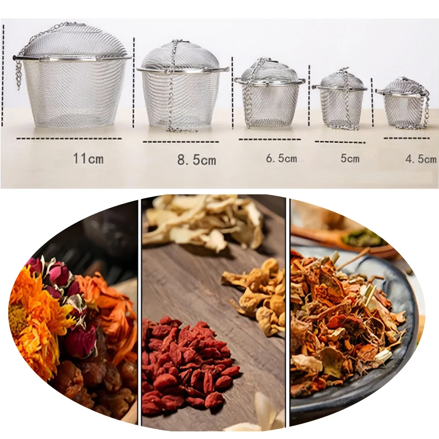 ที่กรองชา/เครื่องเทศ สแตนเลส 1 - Tea Strainer Mesh บทวิจารณ์และราคา