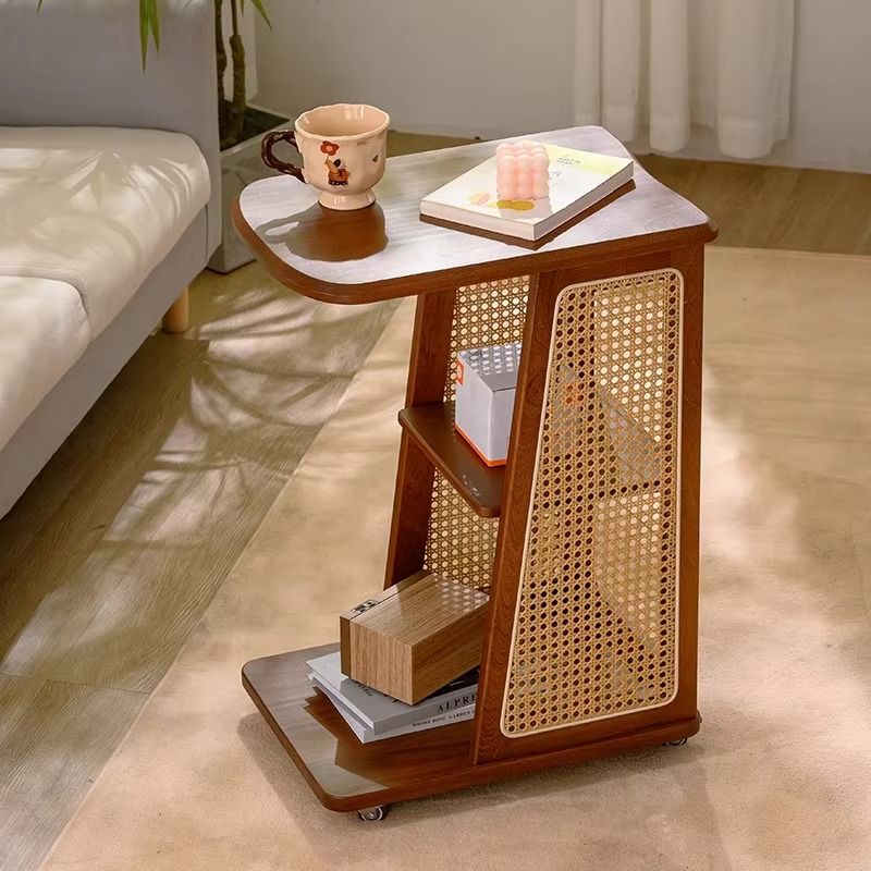 โต๊ะข้างไม้เนื้อแข็งสไตล์โมเดิ - Coffee Or Tea Please บทวิจารณ์และราคา