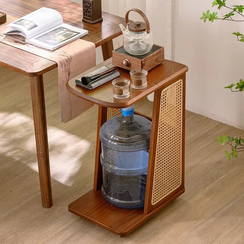 โต๊ะข้างไม้เนื้อแข็งสไตล์โมเดิ - Coffee Or Tea Please บทวิจารณ์และราคา