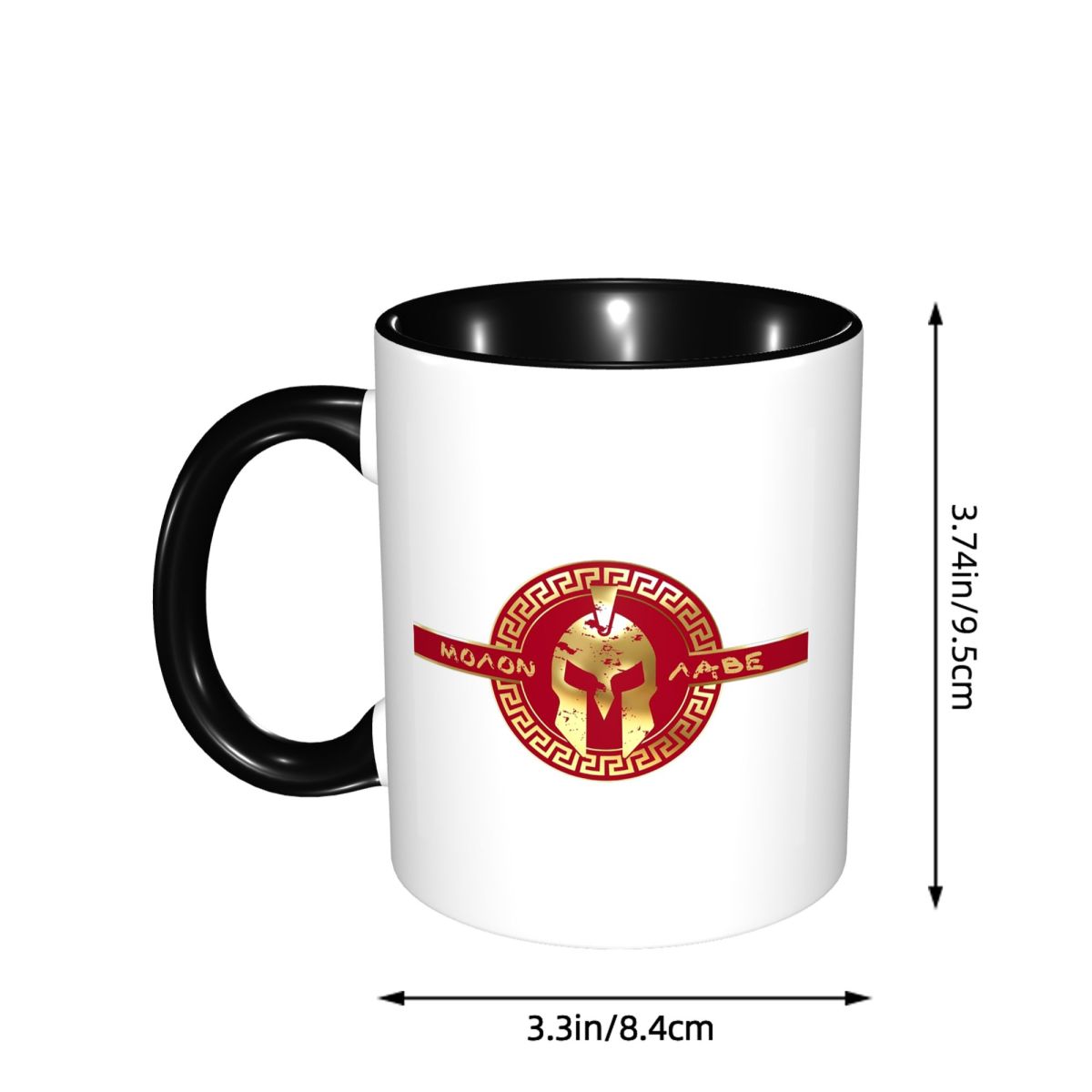 แก้วเซรามิคลายโลโก้หมวกนักรบสป - Coffee Tea Logo บทวิจารณ์และราคา