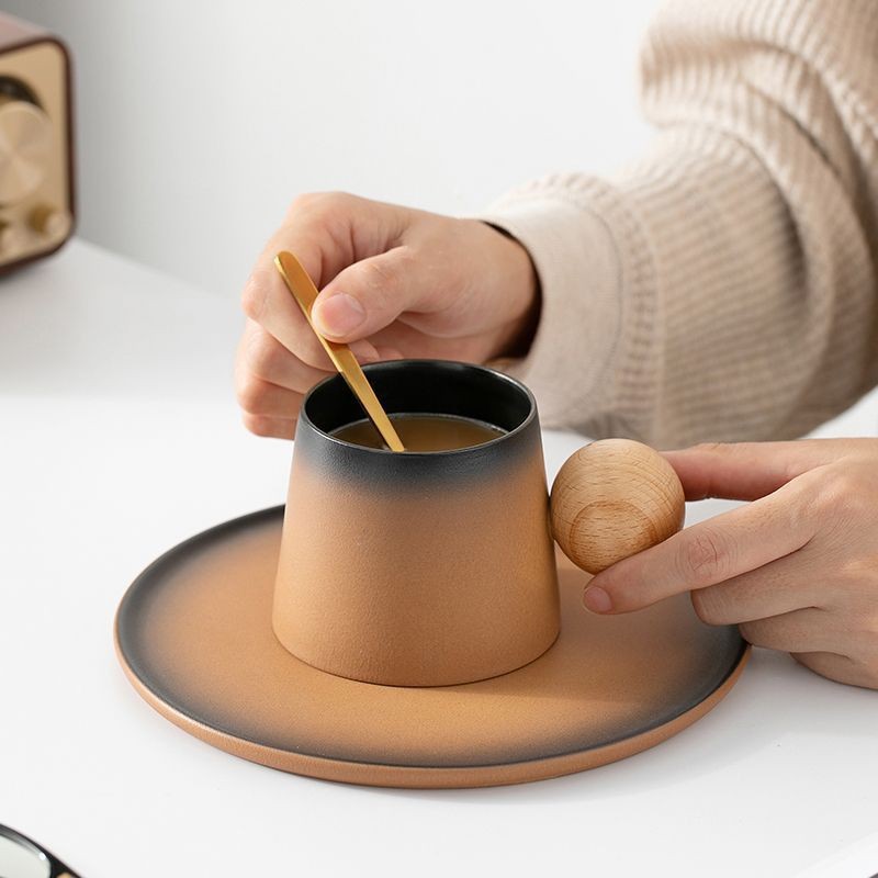 ชุดกาแฟเซรามิคแก้วในครัวเรือนม - Coffee Tea And Company บทวิจารณ์และราคา