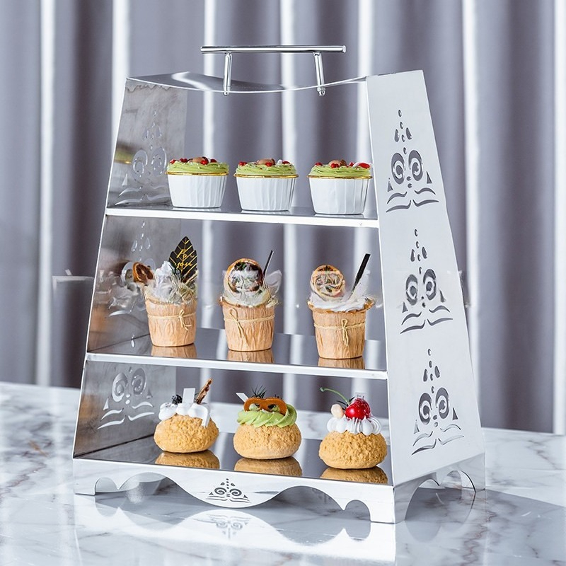 ชั้นวางขนมสำหรับน้ำชายามบ่ายแบ - Coffee Tea Break บทวิจารณ์และราคา