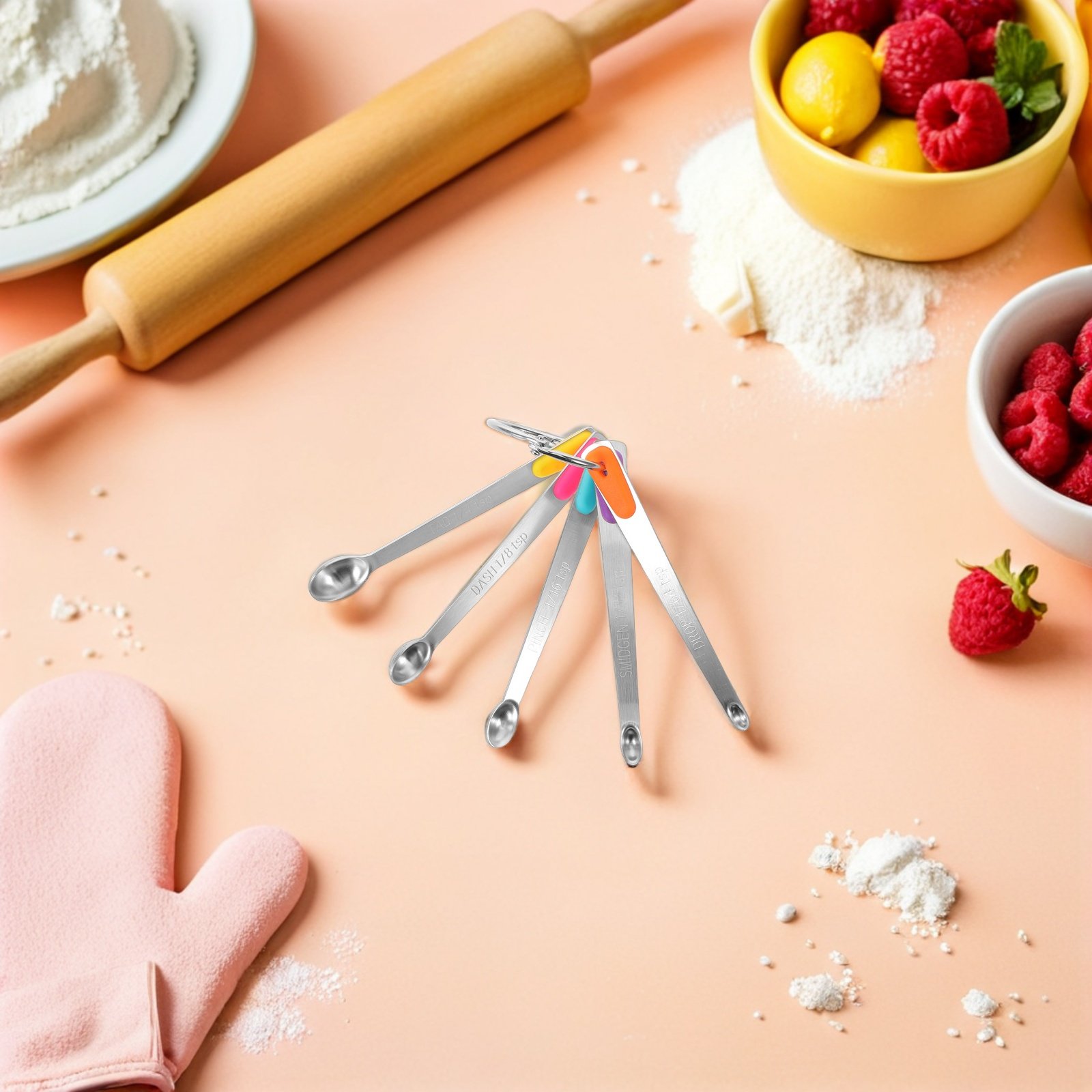 ชุดช้อนตวงสแตนเลสขนาดเล็ก 5 ชิ - Coffee Tea Spoon บทวิจารณ์และราคา