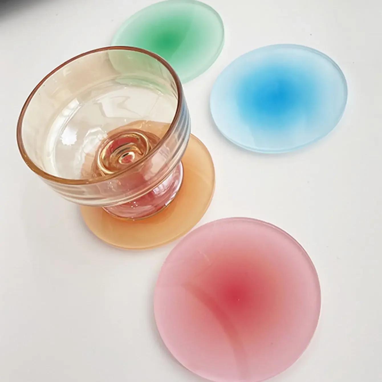 แผ่นรองแก้วไล่สี 4 สี ดีไซน์เร - Coffee Or Tea Please บทวิจารณ์และราคา