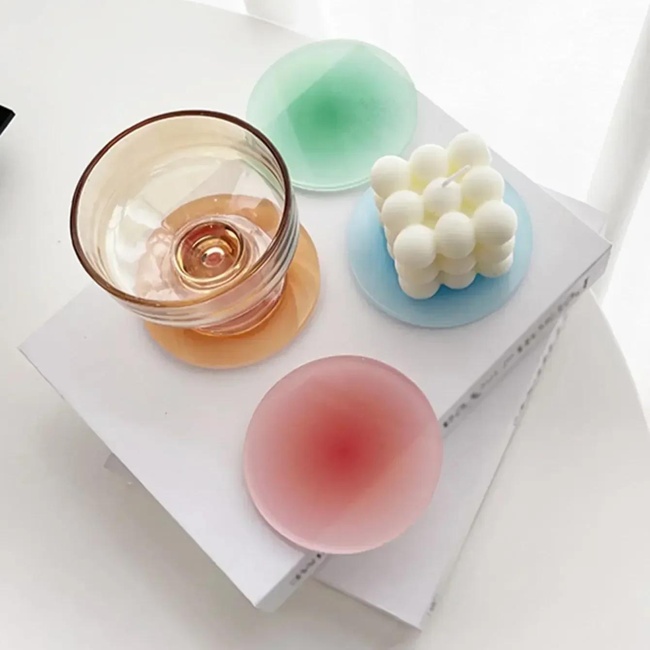 แผ่นรองแก้วไล่สี 4 สี ดีไซน์เร - Coffee Or Tea Please บทวิจารณ์และราคา