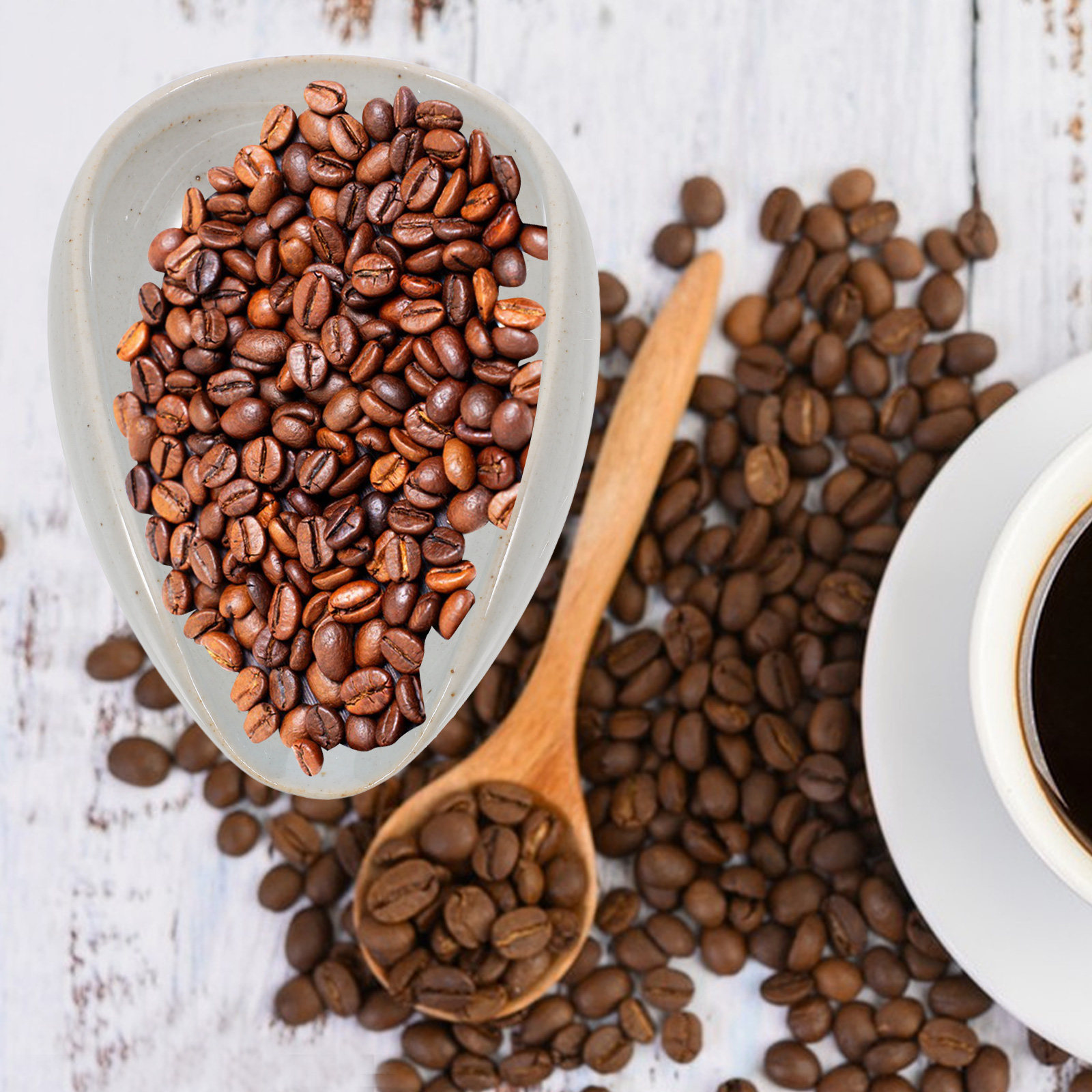ถาดรองเมล็ดกาแฟเซรามิก ถ้วยชั่ - Coffee Leaves Tea บทวิจารณ์และราคา