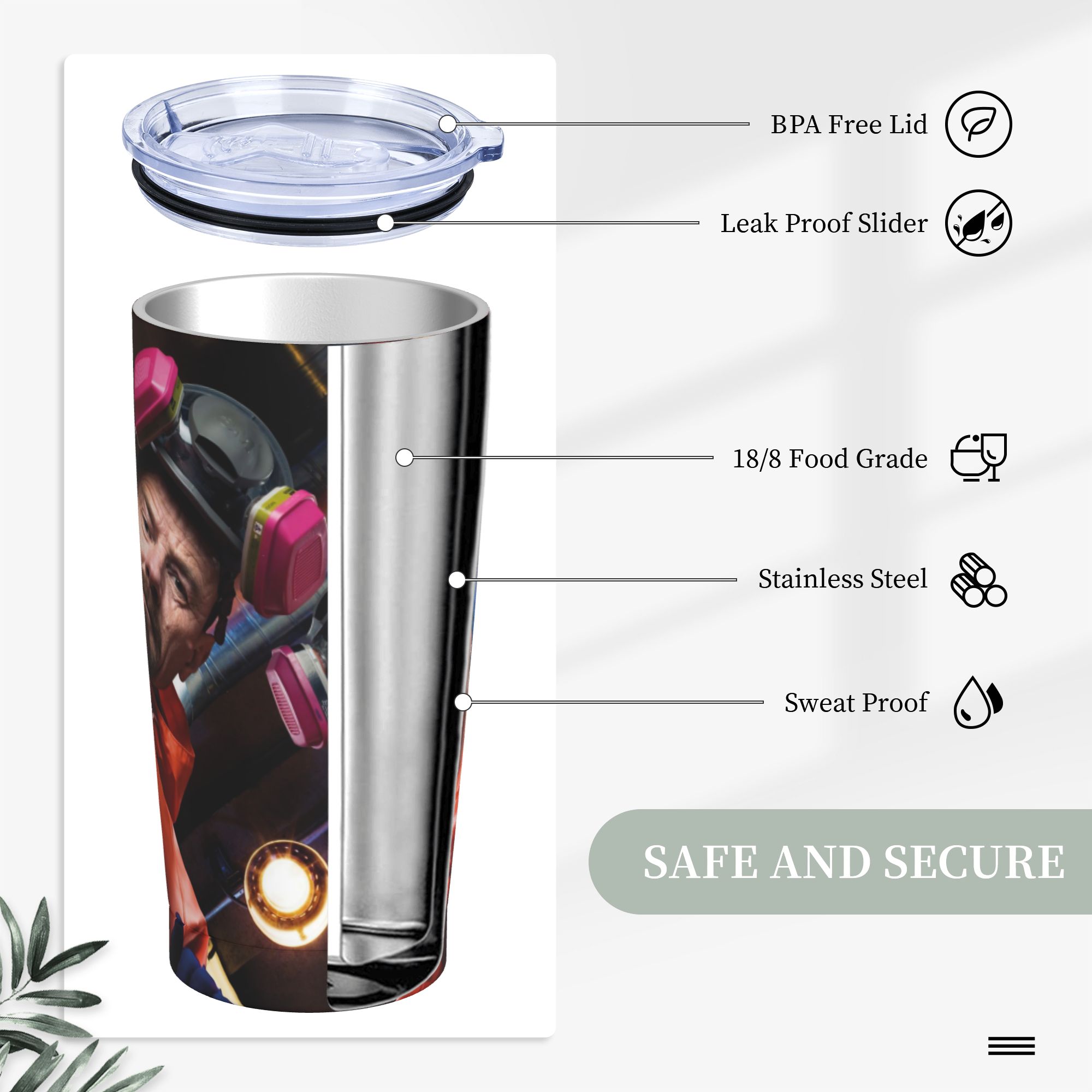 แก้วน้ำเก็บความร้อนสุญญากาศ Wa - Coffee Tea Break บทวิจารณ์และราคา