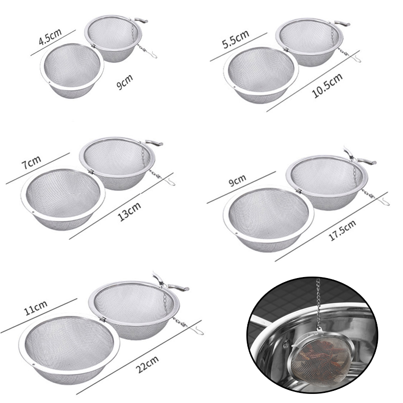ที่กรองชา 1-5 ชิ้น ทำจากสแตนเล - Tea Strainer Mesh บทวิจารณ์และราคา