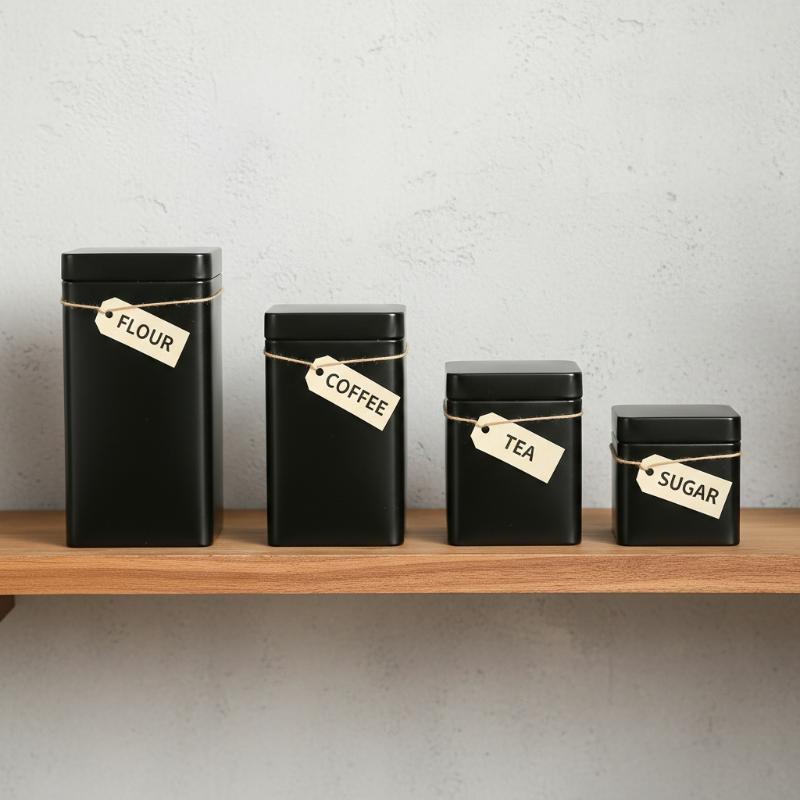 กระป๋องเก็บเมล็ดกาแฟ ใบชา น้ำต - Coffee Leaves Tea บทวิจารณ์และราคา