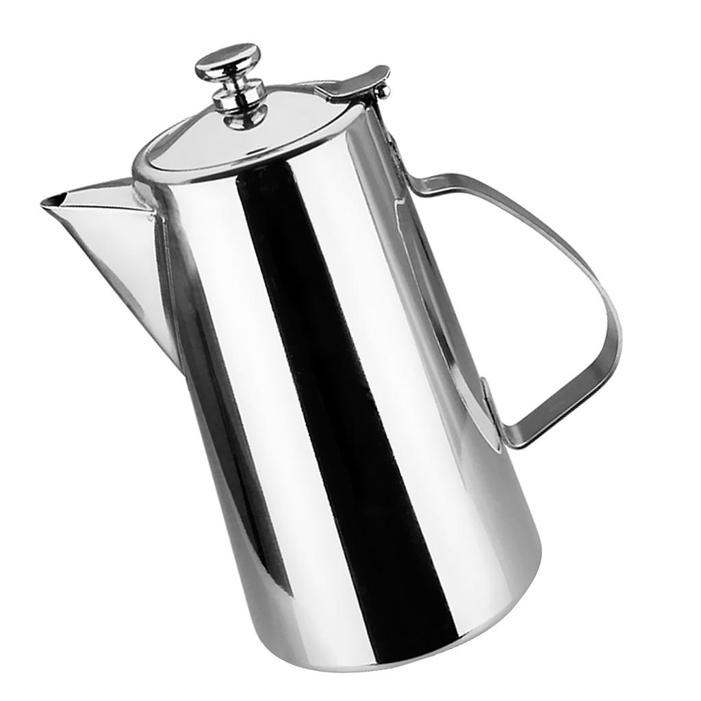 เหยือกน้ำสแตนเลสแบบแข็งพร้อมฝา - Coffee Or Tea Please บทวิจารณ์และราคา