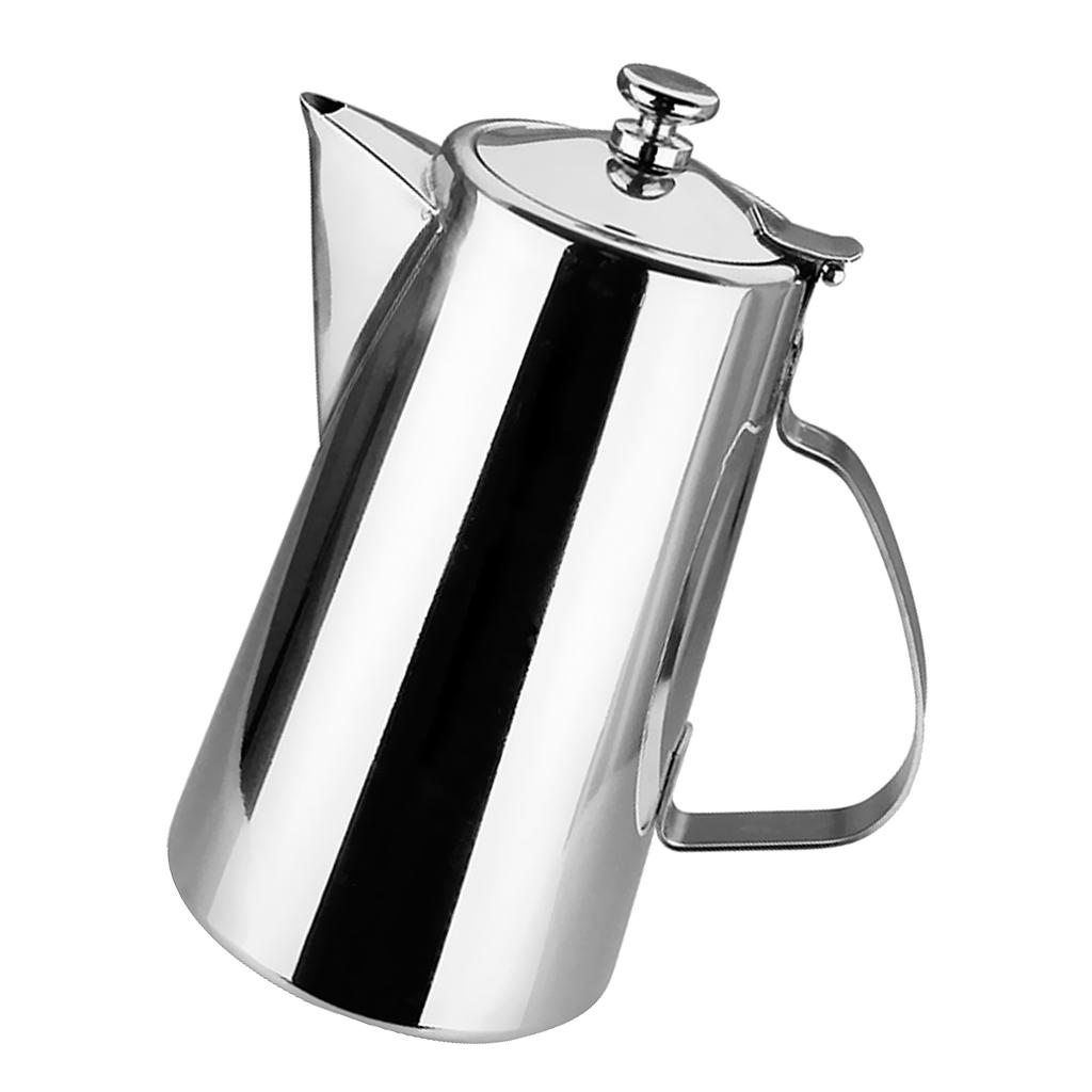 เหยือกน้ำสแตนเลสแบบแข็งพร้อมฝา - Coffee Or Tea Please บทวิจารณ์และราคา