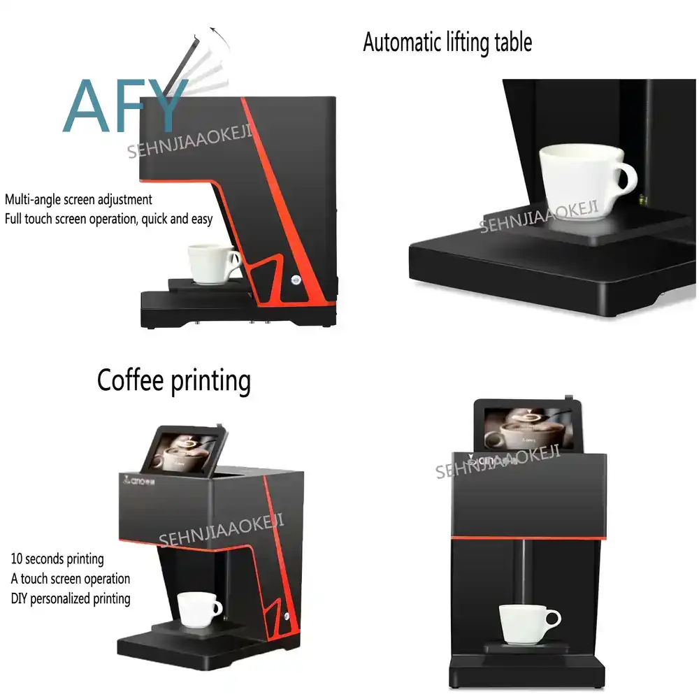 เครื่องพิมพ์กาแฟ 3 มิติ พร้อมห - Coffee Tea Machine For Home บทวิจารณ์และราคา