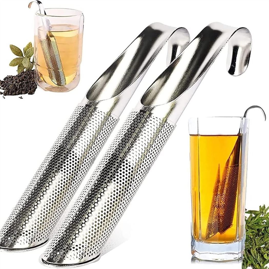 แบบพกพาอุปกรณ์ชากรองสแตนเลสสตี - Tea Strainer Mesh บทวิจารณ์และราคา
