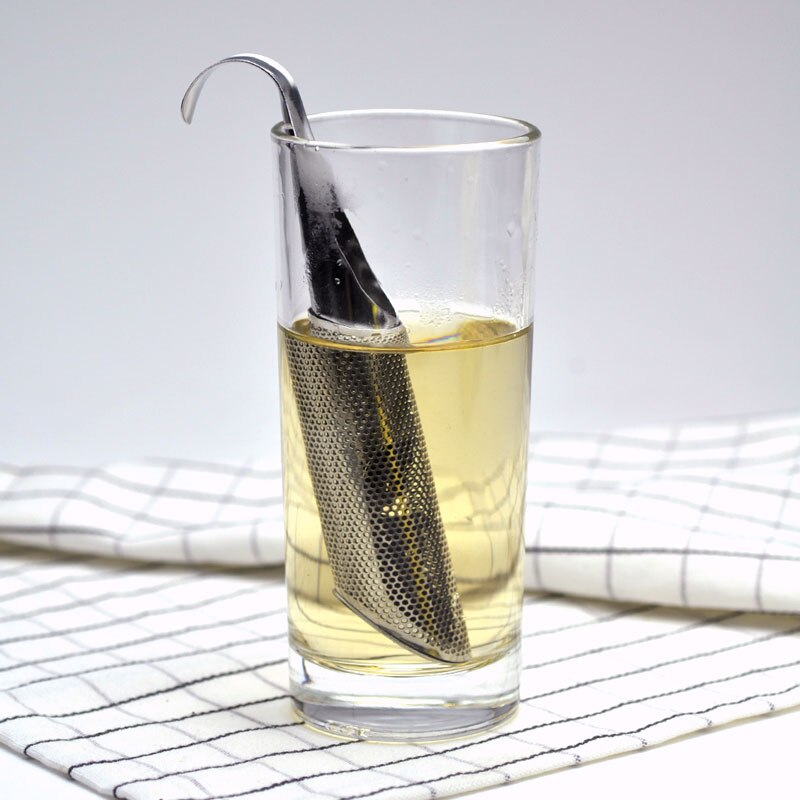 แบบพกพาอุปกรณ์ชากรองสแตนเลสสตี - Tea Strainer Mesh บทวิจารณ์และราคา