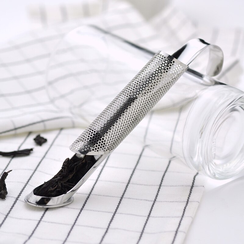 แบบพกพาอุปกรณ์ชากรองสแตนเลสสตี - Tea Strainer Mesh บทวิจารณ์และราคา