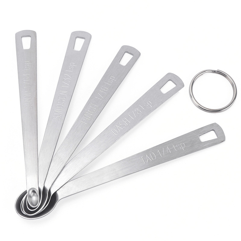 5ชิ้น/เซ็ตขนาดเล็กวัดช้อนกาแฟช - Coffee Tea Spoon บทวิจารณ์และราคา