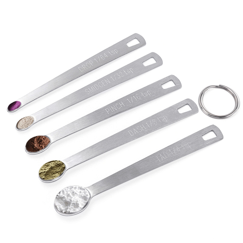 5ชิ้น/เซ็ตขนาดเล็กวัดช้อนกาแฟช - Coffee Tea Spoon บทวิจารณ์และราคา