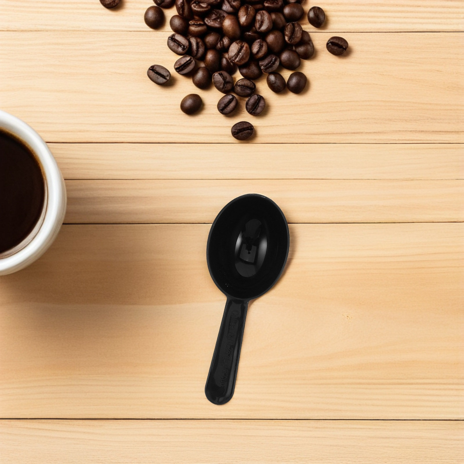 ช้อนตวงกาแฟ 100 ชิ้น สีดำ ด้าม - Coffee Tea Spoon บทวิจารณ์และราคา