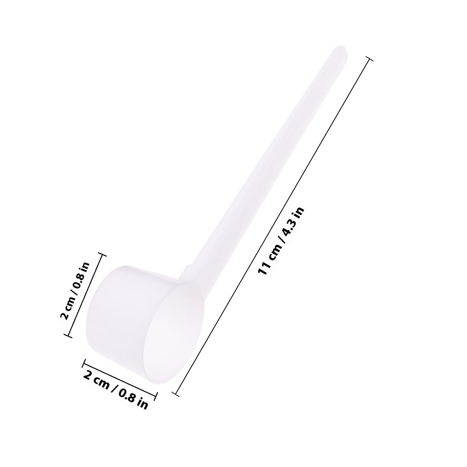 ช้อนตวงพลาสติก 5 กรัม 100 ชิ้น - Coffee Tea Spoon บทวิจารณ์และราคา