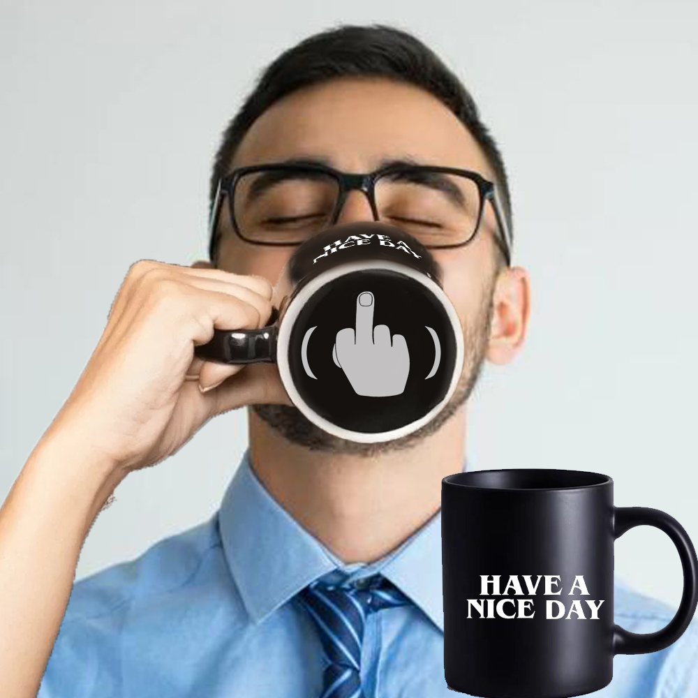 Have a nice day 11oz สีดําเซรา - Coffee Tea And Company บทวิจารณ์และราคา