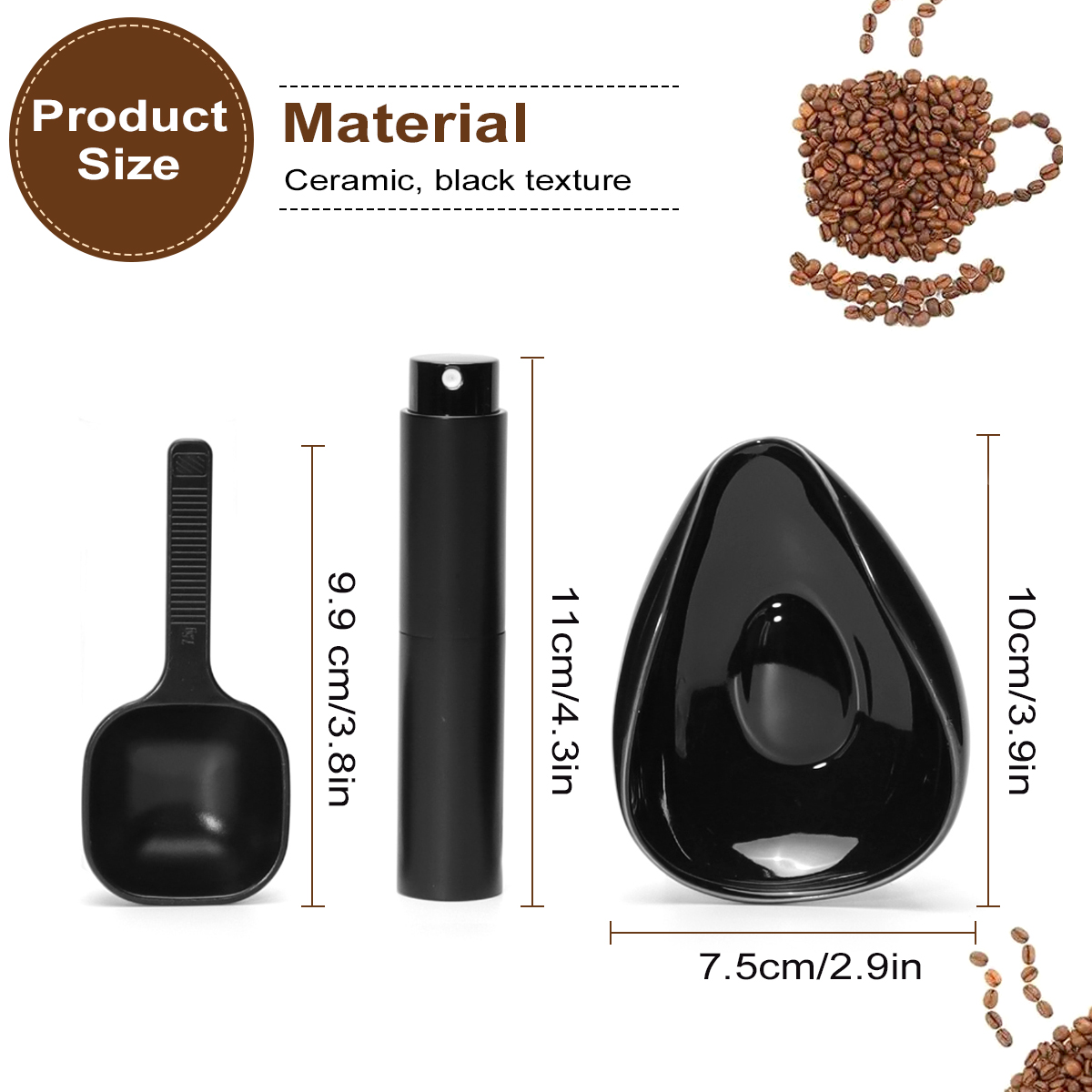 Leeseph Coffee Bean Dosing Cup - Coffee Tea Spoon บทวิจารณ์และราคา