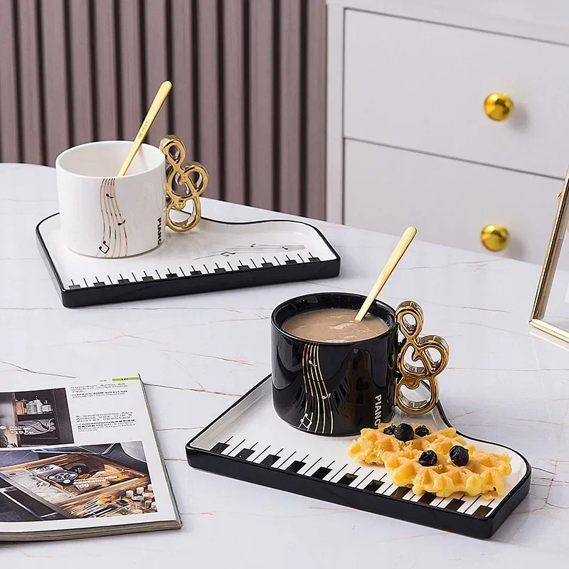 แก้วกาแฟลายเปียโนขนาด 200 มล.  - Coffee Tea Spoon บทวิจารณ์และราคา