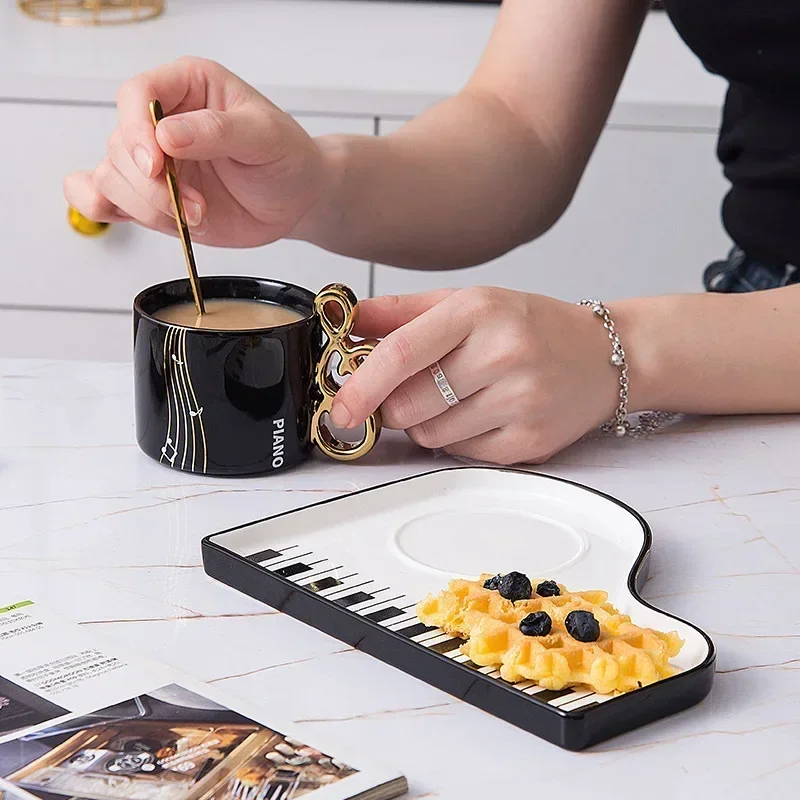 แก้วกาแฟลายเปียโนขนาด 200 มล.  - Coffee Tea Spoon บทวิจารณ์และราคา