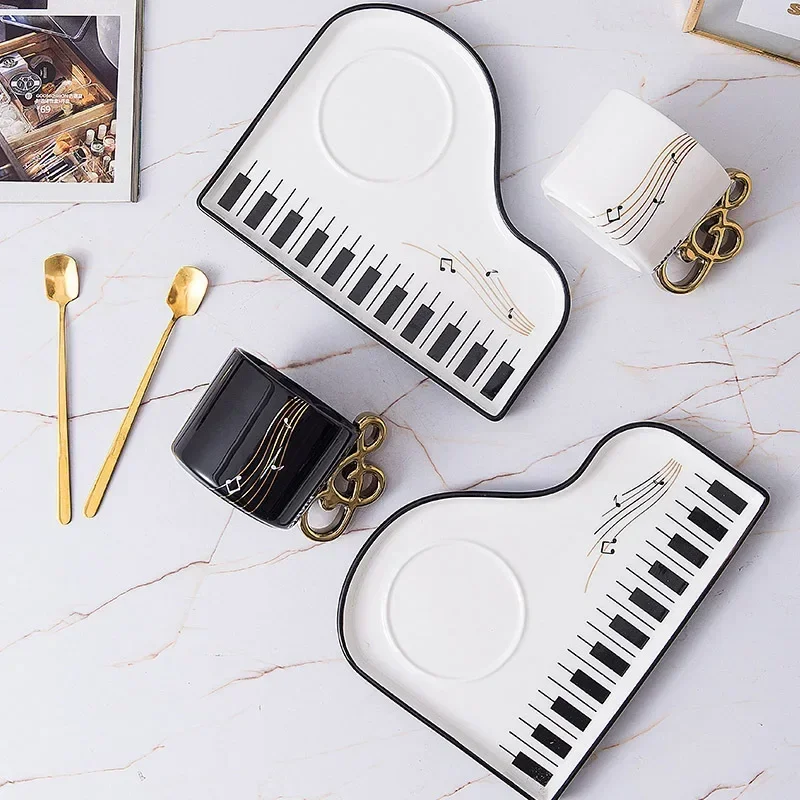 แก้วกาแฟลายเปียโนขนาด 200 มล.  - Coffee Tea Spoon บทวิจารณ์และราคา