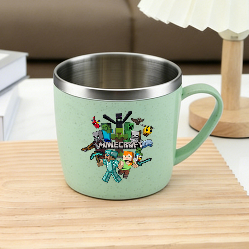 แก้วน้ำสแตนเลสลายมайнคราฟท์ แก - Coffee Tea Shop บทวิจารณ์และราคา