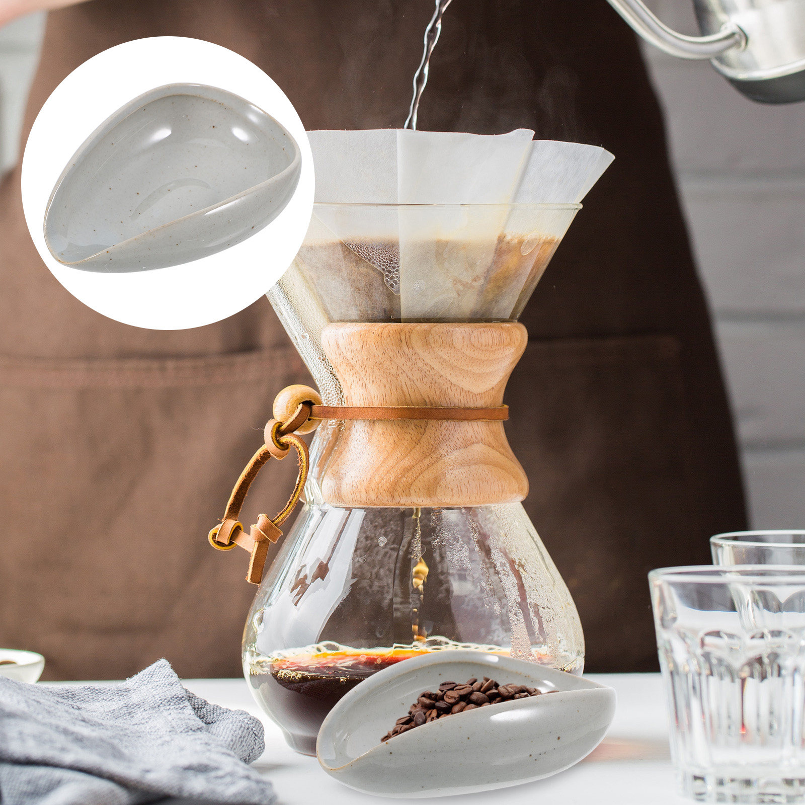 ถาดเซรามิกสำหรับเมล็ดกาแฟ ถ้วย - Coffee Leaves Tea บทวิจารณ์และราคา