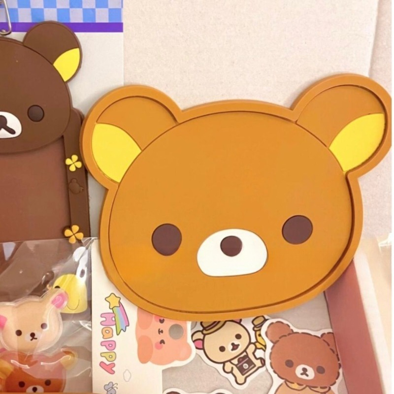 แผ่นรองแก้วริลัคคุมะน่ารัก ป้อ - Coffee Tea Shop บทวิจารณ์และราคา