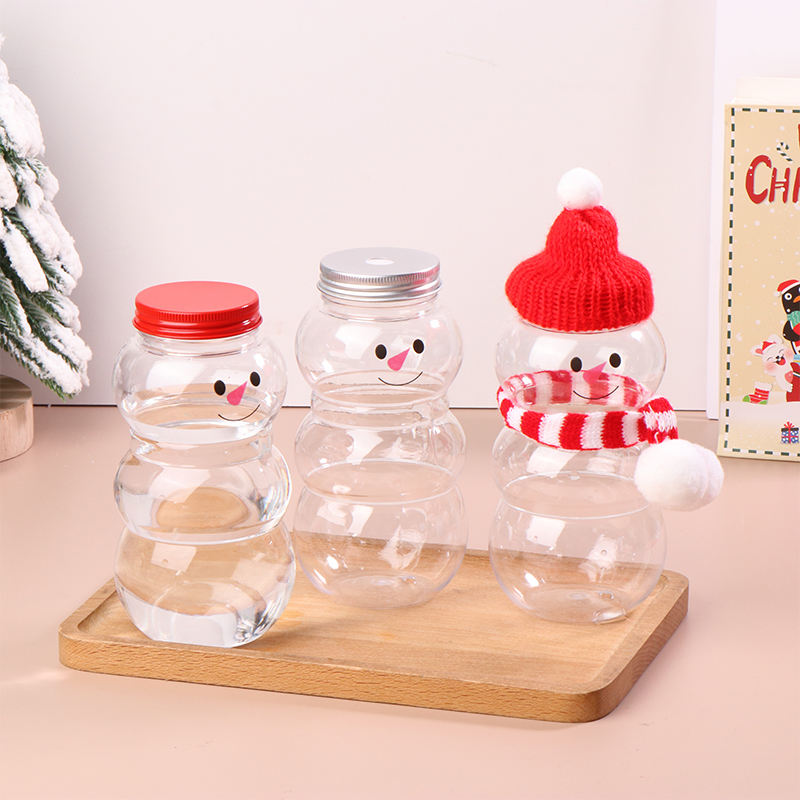 ขวดน้ำลายมนุษย์หิมะธีมคริสต์มา - Coffee Or Tea Please บทวิจารณ์และราคา