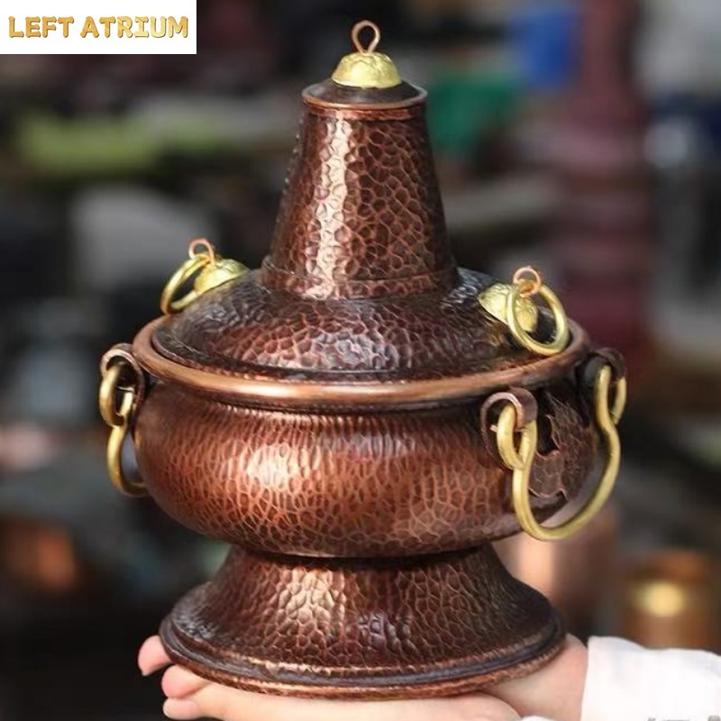 หม้อทองแดงแท้เอนกประสงค์ งานแฮ - Coffee Leaves Tea บทวิจารณ์และราคา