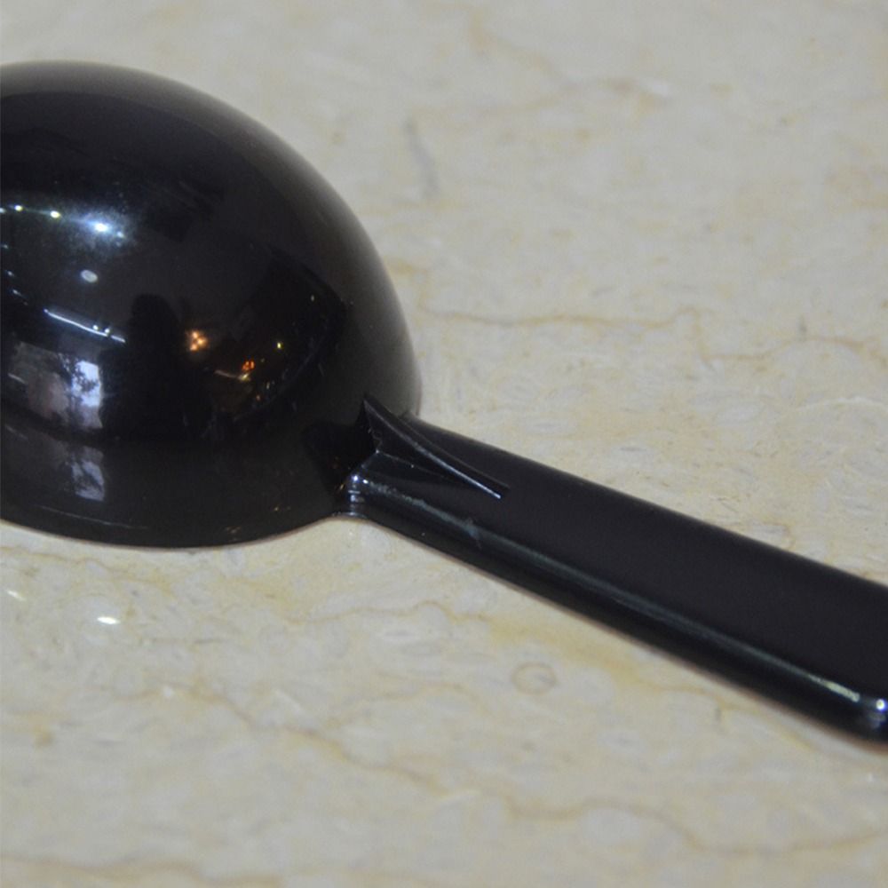ช้อนตวงพลาสติกแบบพกพา สีดำ 15  - Coffee Tea Spoon บทวิจารณ์และราคา