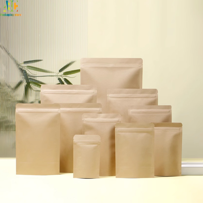 ถุงซิปล็อคพิมพ์ลายกระดาษคราฟท์ - Coffee Tea Logo บทวิจารณ์และราคา