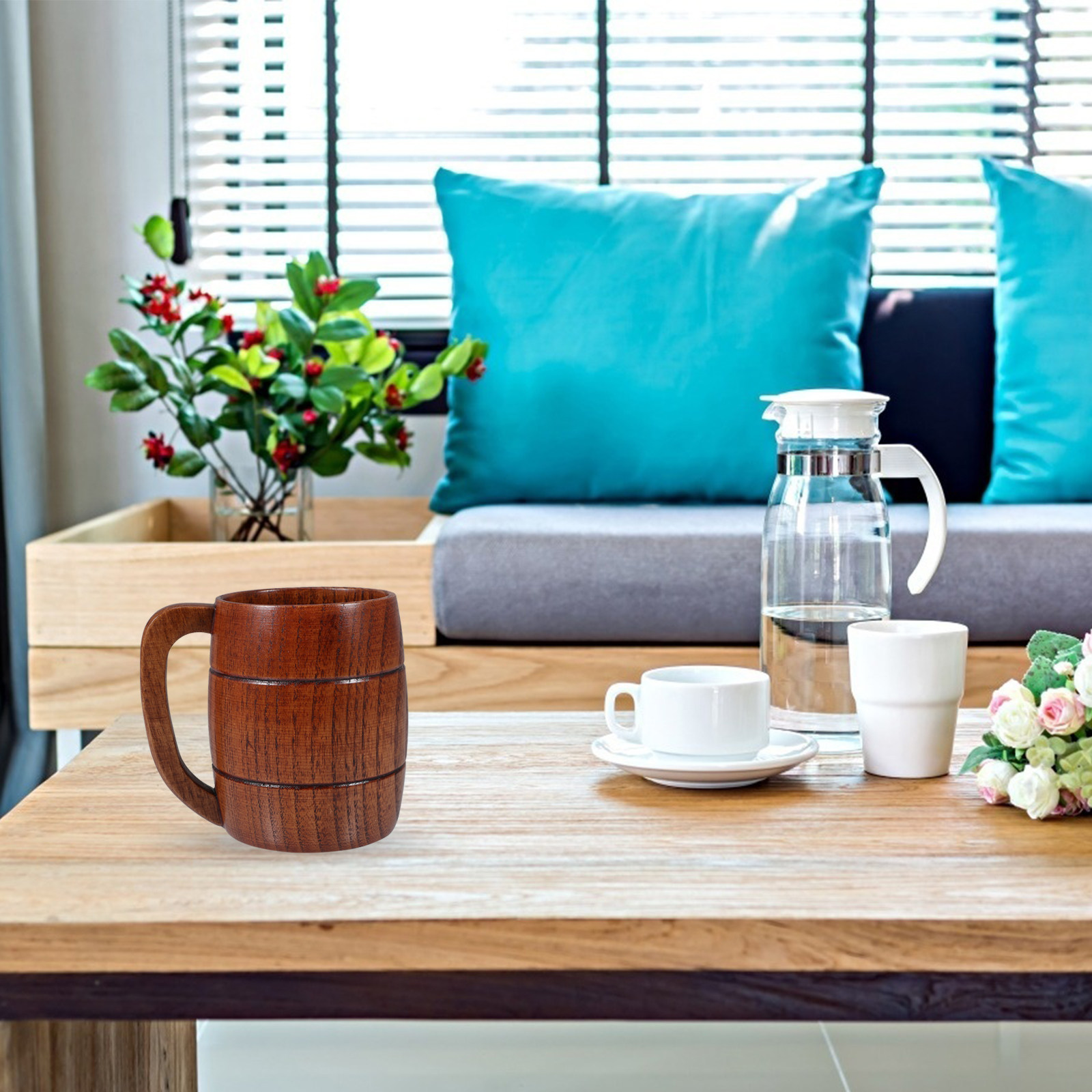 แก้วกาแฟไม้ แก้วน้ำ แก้วดื่ม แ - Coffee Tea Shop บทวิจารณ์และราคา