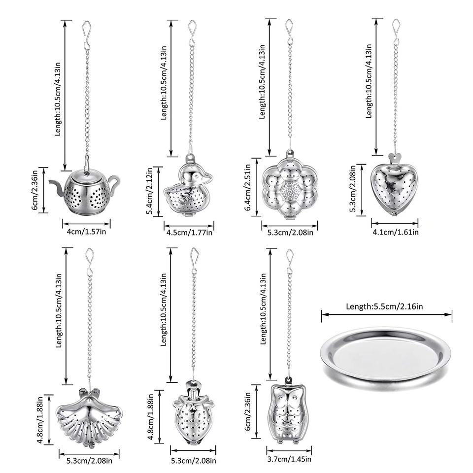 ที่กรองชา ที่กรองชาสแตนเลส ตาข - Tea Strainer Mesh บทวิจารณ์และราคา