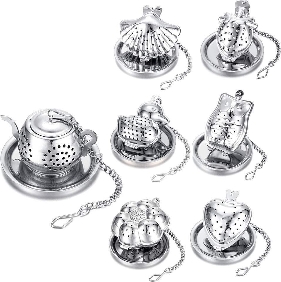 ที่กรองชา ที่กรองชาสแตนเลส ตาข - Tea Strainer Mesh บทวิจารณ์และราคา