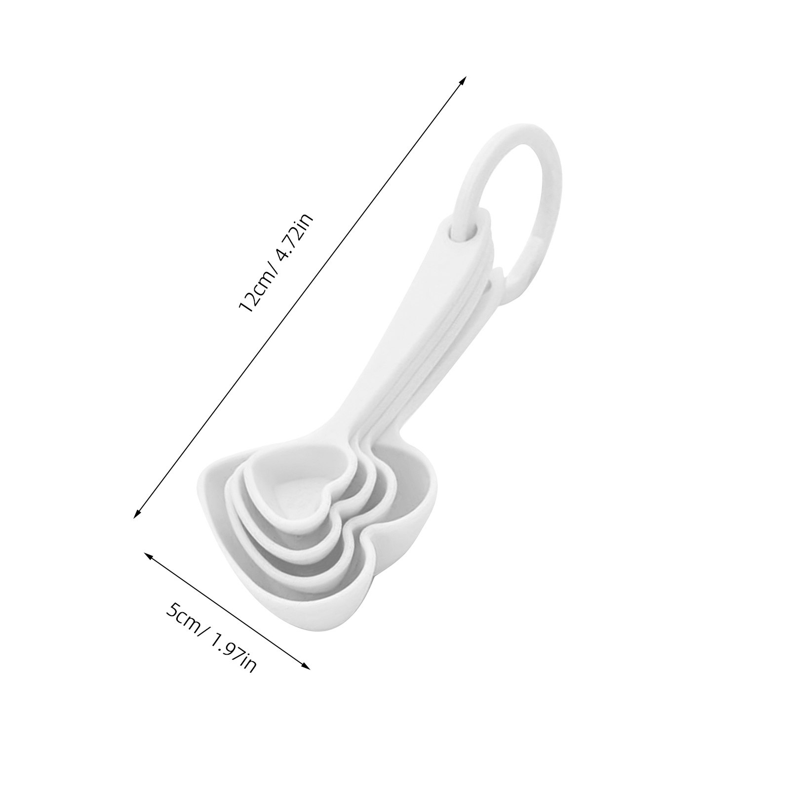 ชุดช้อนพลาสติกรูปหัวใจ งานประณ - Coffee Tea Spoon บทวิจารณ์และราคา