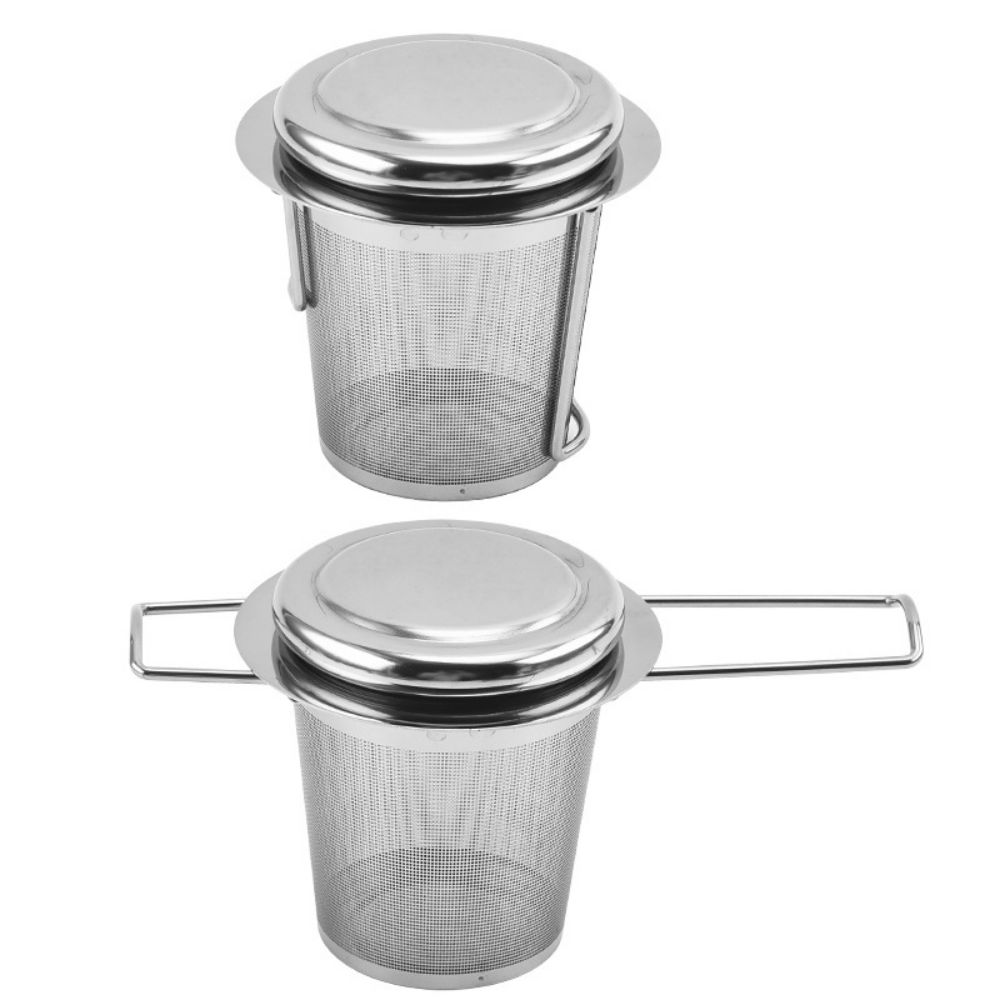 ที่กรองชาแบบมีฝาปิดทำจากสแตนเล - Tea Strainer Mesh บทวิจารณ์และราคา