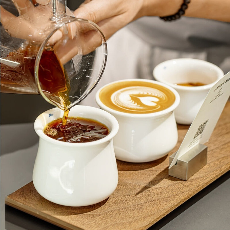 ชุดถ้วยเซรามิกสำหรับชิมเอสเพรส - Coffee Tea Shop บทวิจารณ์และราคา