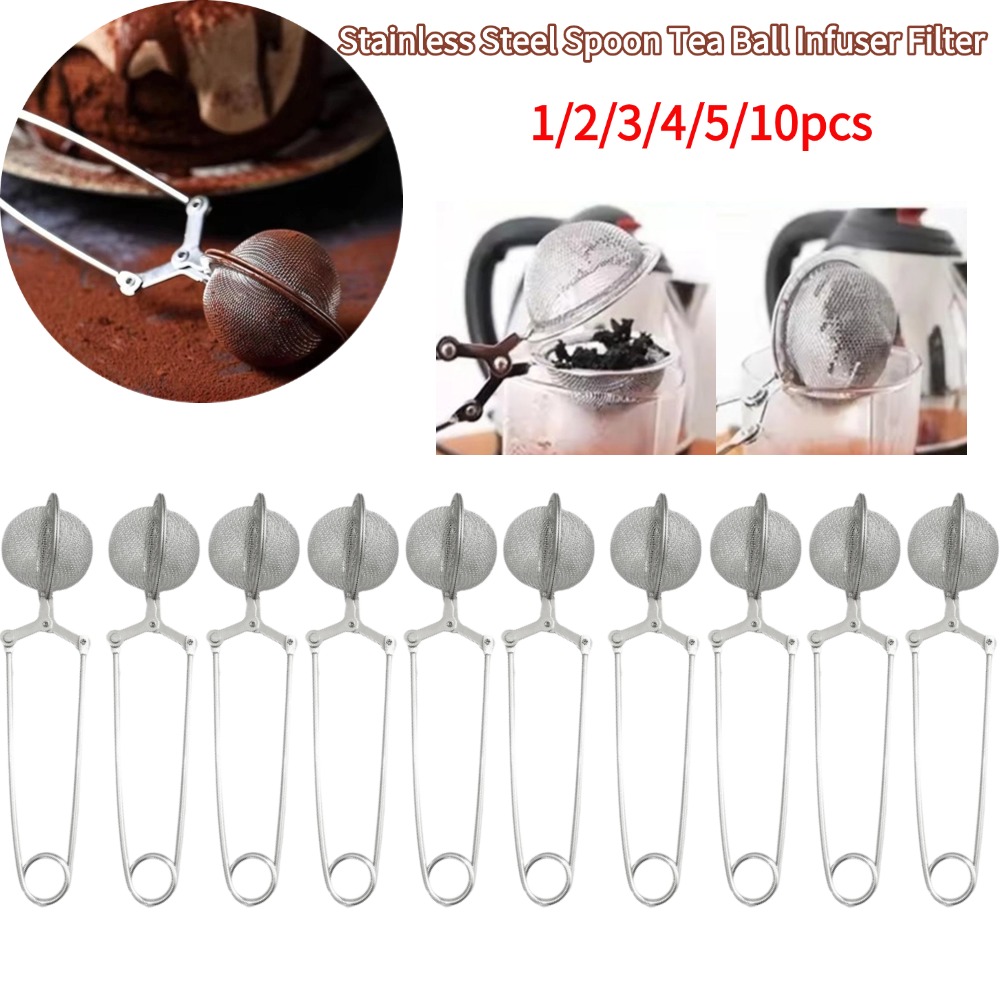 ช้อนสแตนเลสช้อนชา Infuser กรอง - Tea Strainer Mesh บทวิจารณ์และราคา